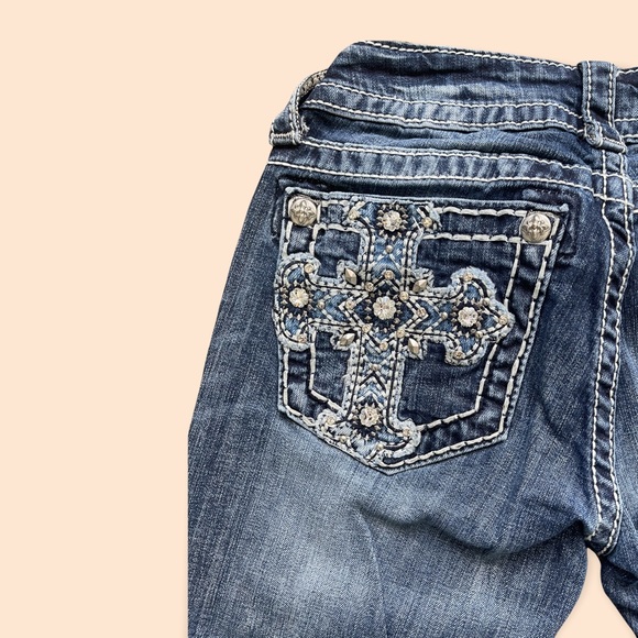 Miss Me Boot Cut Jeans - Picture 3 of 3